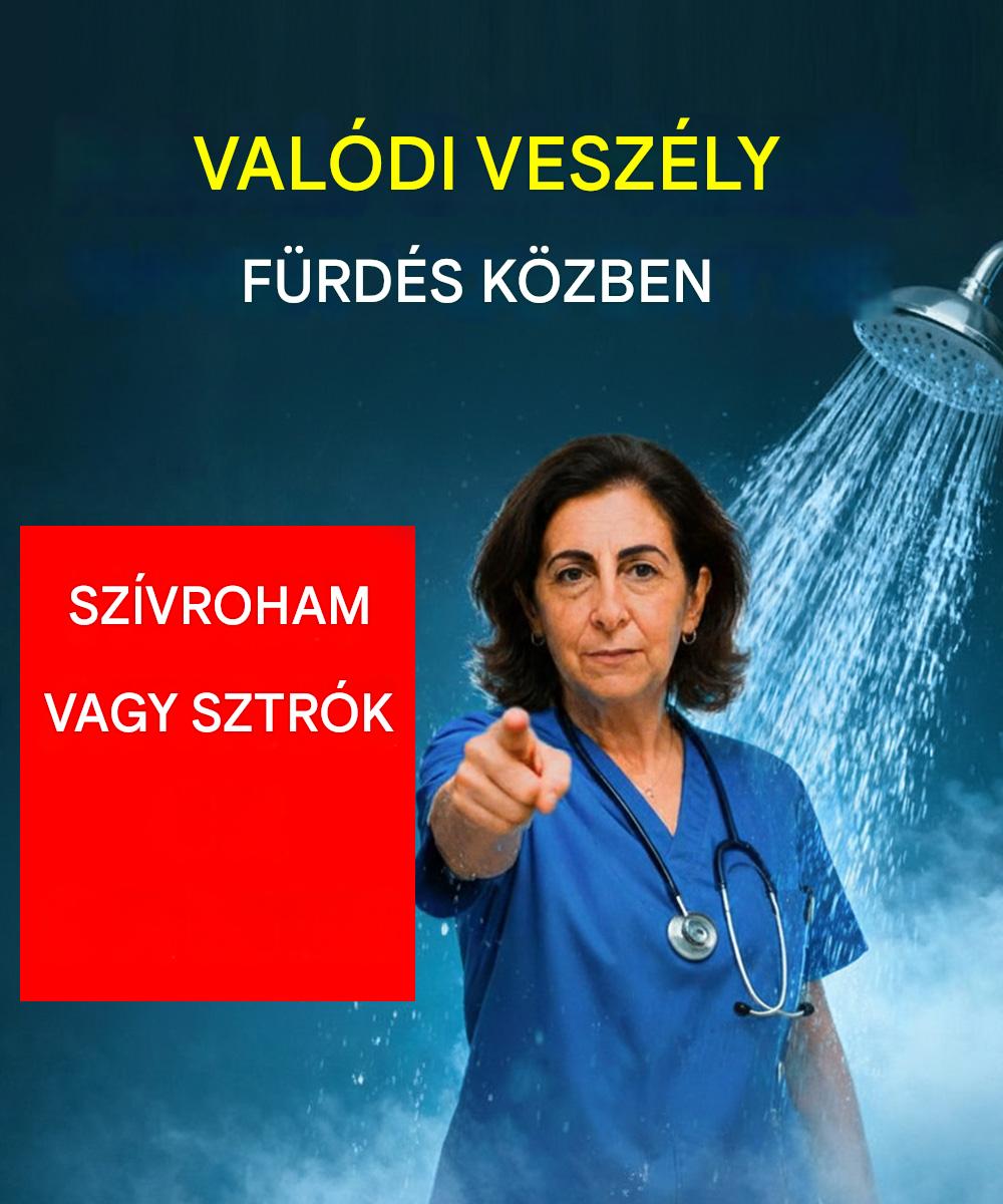 Figyelmeztetés: Ezek a fürdési szokások növelik a szívroham és a stroke kockázatát (80%-uk megelőzhető)