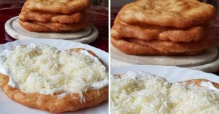 Egyszerű joghurtos hűtős lángos