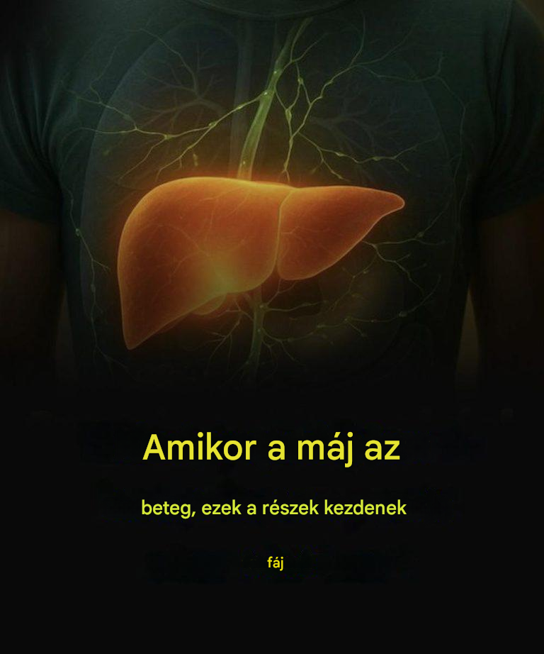 Amikor a máj beteg, ezek a részek fájdalmasak lesznek.