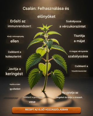 Csalán: Előnyök, Felhasználás és Természetes Receptek