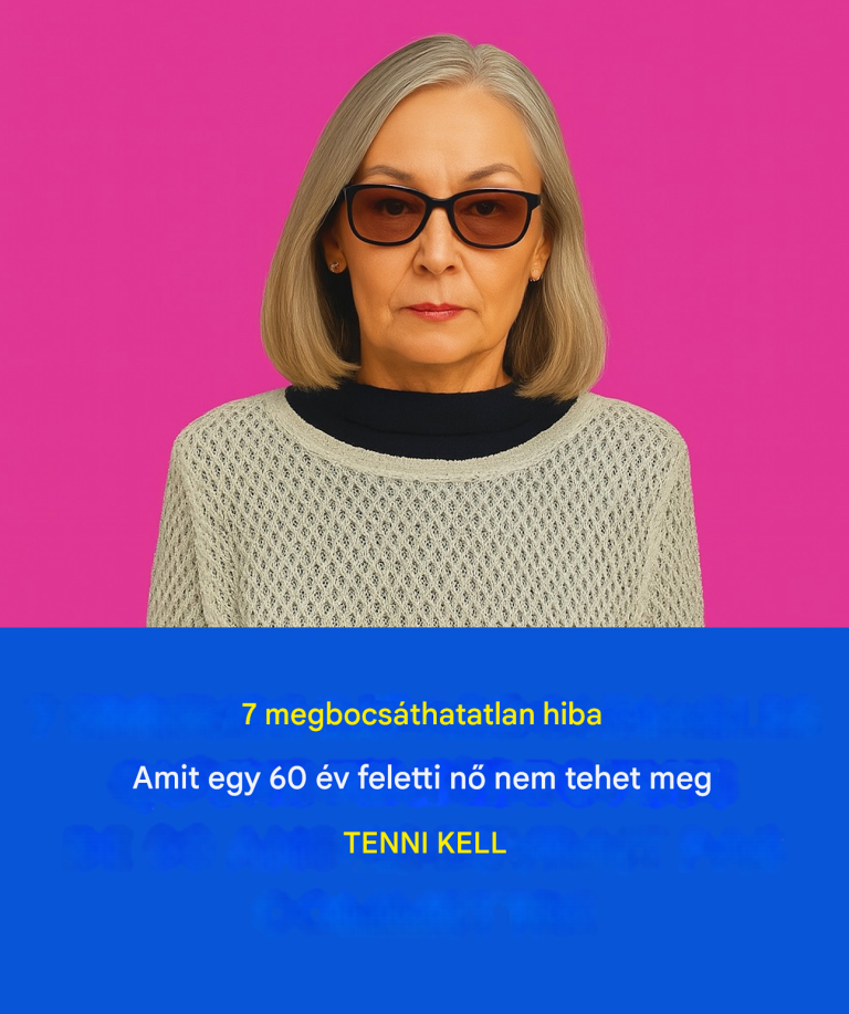 7 dolog, amit egy 60 év feletti nőnek semmiképpen sem szabad tennie